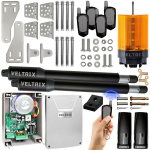 Kahepoolne v&auml;ravaoperaator KIT 2x2m 400kg + 4 kaugjuhtimispulti + LED lamp