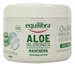 Niisutav juuksemask Equilibra Aloe Vera, 450 ml