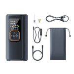 Kiire rehvikompressor autole manomeetri ja LED-tulega, 150 PSI