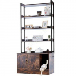 4-astaline kačių spintelė su kraiko dėžute 850x490x1836mm, 68kg