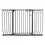 Turvaaiťed lastele ja lemmikloomadele &ndash; mustad, ilma puurimiseta, laius 75&ndash;135 cm, k&otilde;rgus 76 cm