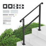 metallist k&auml;etugedega trepik&auml;sipuud, 101,6 cm pikkused, 2-3 astme jaoks