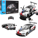 Kaugjuhtimisega auto kaugjuhtimispult BMW M8 GTE ise kokkupandavaks 1:18