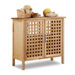 Vannitoa kapp 61x66x29cm., helepruun