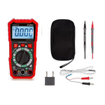 8 funktsiooni True RMS vastupidav multimeeter | AC/DC | Temperatuur | CAT III, 600V | Velleman &reg;