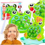 Reaktsioonim&auml;ng "Popping Frogs" haamri ja helidega, Reakcijos žaidimas &bdquo;I&scaron;&scaron;okančios varlytės&ldquo; su plaktuku ir garsais