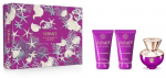 Versace Dylan Purple Pour Femme kingikomplekt EDP 50 ml + du&scaron;igeel 50 ml + kehalosjoon 50 ml