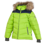 Huppa Poiste talvejope MOODY, lime/ navy