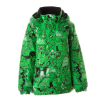 Huppa Poiste talvejope MARINEL 2, neon green pattern