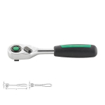 Stahlwille 1/4" 80-hambaline peen ketiratta mutter kiirvabastusega