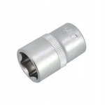 Awtools 1/2" 8mm kuuskant l&uuml;hike pea, must