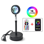 P&auml;ikeseloojangu projektsiooniga LED-lamp rakenduse juhtimisega, 1 tk.