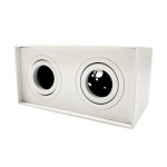 Pinnale paigaldatav lamp-armatuur GU10 pirnidele