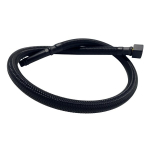 Must/must punutud PEX &uuml;hendusvoolik 3/8 "xM10 30 cm