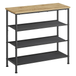 Leobert Moodne metallist jalan&otilde;ude kapp LBS035B88V1 &ndash; Pruun, 75&times;30&times;71 cm