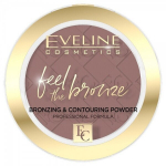 Kompaktpuuder Eveline Cosmetics Feel the Bronze, 02 chocolate cake, 4g