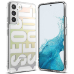 Ringke Fusion Design Armored Case Cover with Gel Frame for Samsung Galaxy S22 + (S22 Plus) transparent (Seoul) (F593R89) (Przezroczysty (Seoul))