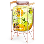 Joogipurk kraaniga, 4,2 l, kuldne