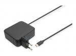 USB-C laadija s&uuml;learvutitele - DIGITUS - 100W GaN - Kiirlaadimine - Kaabel kaasas