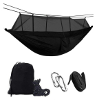 Rippkiik putukav&otilde;rguga, 140x260 cm, must