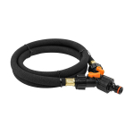 Kastmisr&otilde;ngas klappidega Bradas AQUA DROP, 1/2 &ndash; 1,5 m