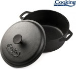 Puhas malmist pott kaanega, 26.4 x 11 cm, 5L, HR-TNJ-5A26, COOKING BY HEINNER