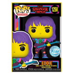 Funko POP! Stranger Things &ndash; Eddie Exclusive (1250), 9 cm vin&uuml;&uuml;lfiguur