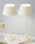 Juhtmevaba laetav LED-laualamp, 2 tk