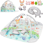 Lionelo Anika naturaalne treeningmatt padjaga