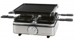 ProfiCook PC‑RG 1301 raclette-grill &ndash; kompaktne neljakohaline lauagrill