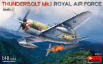 Liimitav mudel MiniArt 48033 Thunderbolt Mk.I. Royal Air Force Basic Kit 1/48