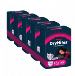 M&auml;hkmed - HUGGIES DryNites t&uuml;drukute p&uuml;ksid 8&ndash;13 aastat (30&ndash;48 kg) 5x9 tk