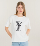 Hailys Naiste T-S&auml;rk SU44NDY TS*8089, valge/must 4068696520635