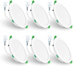 Alusso s&uuml;vistatavad LED valgustid, 22 W, reguleeritav v&auml;rvitemperatuur, 6 tk