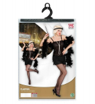 "FLAPPER" (kleit, sulgedega peapael)