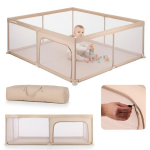 Kokkupandav laste m&auml;nguaedik 150x200 beež Sun Baby