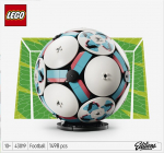 LEGO Editions 43019 Jalgpall - Ehitusm&auml;nguasi alates 10. eluaastast - Spordikingitus
