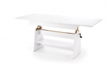 Transformeeritav kohvilaud Halmar ERIKA valge modernne MDP