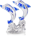 Kristallist delfiini kujuke Blue