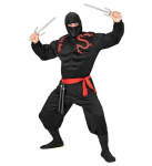 "SUPER LIHASTE NINJA" (lihaste kapuutsiga dressipluus, n&auml;omask, p&uuml;ksid, v&ouml;&ouml;)