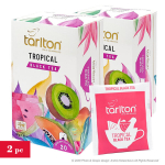 Troopiliste puuviljadega must tee, kottides (paber&uuml;mbrikes), Tarlton, 2x(1,5g x 20tk)