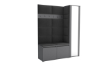 Esiku kapp Luton 7, must/hall