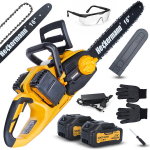 Akutoitel kettsaag 16" Heckermann XH-016 (AJPL16v2), 42V, 2&times;3000 mAh