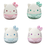 Pehmolelu Squishmallows Hello Kitty sametine eriv&auml;ljaanne, 20 cm