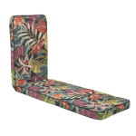 Aiatooli lamamispadi PATIO Modena Square lilleline mitmev&auml;rviline 180x48 cm