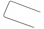 Agrotekstiili metallvaiade komplekt, 100 tk, 15 cm