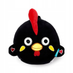 Reisipadi ja silmamask Galo De Barcelos Black Rooster
