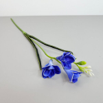 Sinine freesia kunstoks, 59 cm, vahtlilled