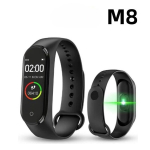 Nutikell Nutik&auml;ev&otilde;ru M8, Bluetooth, sammulugeja, must