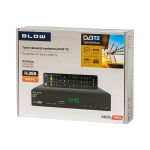 Dvb-t2 Hevc H.265 Full Hd vastuv&otilde;tja koos Usb, Hdmi, taimeri ja Pvr-iga
